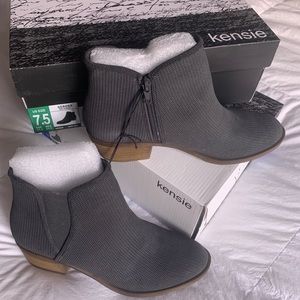 Women Dark Grey Ankle Boots